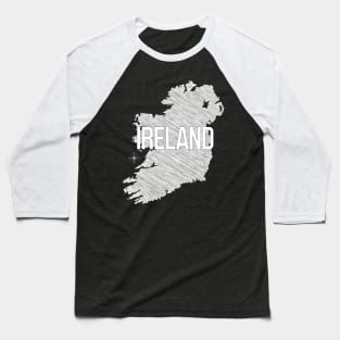 Country Wall Decor Ireland Black and White Art Canvas Poster Prints Modern Style Painting Picture for Living Room Cafe Decor World Map Baseball T-Shirt